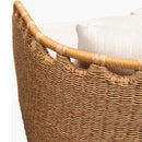 Contract furniture - Hand-Woven Wicker Outdoor Sofa - www.oroatrade.com