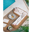 Modern European furniture - Hand-Woven Wicker Outdoor Sectional Sofa - www.oroatrade.com
