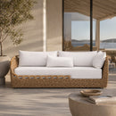 Modern European furniture - Hand-Woven Wicker Outdoor Sectional Sofa - www.oroatrade.com