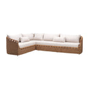 Modern European furniture - Hand-Woven Wicker Outdoor Sectional Sofa - www.oroatrade.com