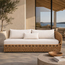Modern European furniture - Hand-Woven Wicker Outdoor Sectional Sofa - www.oroatrade.com
