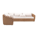 Modern European furniture - Hand-Woven Wicker Outdoor Sectional Sofa - www.oroatrade.com