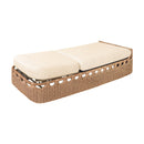 Contract furniture - Hand-Woven Wicker Outdoor Chaise Lounge - www.oroatrade.com