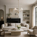 Contract furniture - Copper-Armed 3-Light Chandelier - www.oroatrade.com