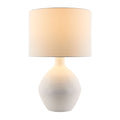 Modern European furniture - Linen Shade Ceramic Table Lamp - www.oroatrade.com
