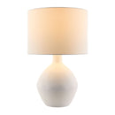 Modern European furniture - Linen Shade Ceramic Table Lamp - www.oroatrade.com