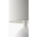 Modern European furniture - Linen Shade Ceramic Table Lamp - www.oroatrade.com
