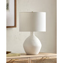 Modern European furniture - Linen Shade Ceramic Table Lamp - www.oroatrade.com