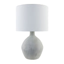 Modern European furniture - Linen Shade Ceramic Table Lamp - www.oroatrade.com
