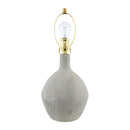 Modern European furniture - Linen Shade Ceramic Table Lamp - www.oroatrade.com