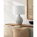 Modern European furniture - Linen Shade Ceramic Table Lamp - www.oroatrade.com