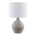 Modern European furniture - Linen Shade Ceramic Table Lamp - www.oroatrade.com
