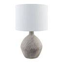 Modern European furniture - Linen Shade Ceramic Table Lamp - www.oroatrade.com