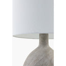 Modern European furniture - Linen Shade Ceramic Table Lamp - www.oroatrade.com