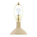 Modern European furniture - Linen Shade Ceramic Table Lamp - www.oroatrade.com