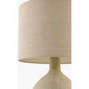Modern European furniture - Linen Shade Ceramic Table Lamp - www.oroatrade.com