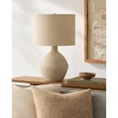 Modern European furniture - Linen Shade Ceramic Table Lamp - www.oroatrade.com