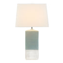 Contract furniture - Turquoise Ceramic Accent Table Lamp - www.oroatrade.com
