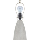 Contract furniture - Rattan Shade Concrete Table Lamp - www.oroatrade.com