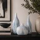 Modern European furniture - Marbled Ceramic Outdoor Vases (3) - www.oroatrade.com