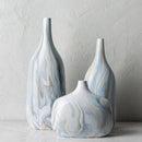 Modern European furniture - Marbled Ceramic Outdoor Vases (3) - www.oroatrade.com