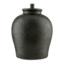 Modern European furniture - Brown Rattan Ceramic Table Lamp - www.oroatrade.com