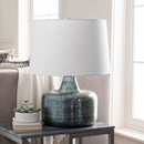 Contract furniture - Antique Gray Iron Table Lamp - www.oroatrade.com