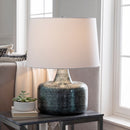 Contract furniture - Antique Gray Iron Table Lamp - www.oroatrade.com