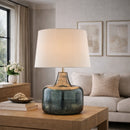 Contract furniture - Antique Gray Iron Table Lamp - www.oroatrade.com