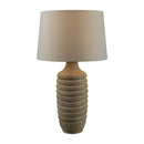 Modern European furniture - Brown Base Linen Table Lamp - www.oroatrade.com