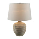 Modern European furniture - Brown Base Linen Table Lamp - www.oroatrade.com