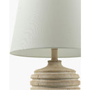 Modern European furniture - Brown Base Linen Table Lamp - www.oroatrade.com