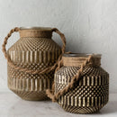 Modern European furniture - Antiqued Glass Lanterns (2) - www.oroatrade.com
