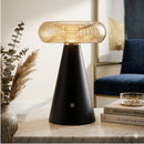 Modern European furniture - Champagne Glass Accent Table Lamp - www.oroatrade.com