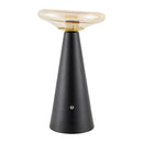 Modern European furniture - Clear Glass Accent Table Lamp - www.oroatrade.com