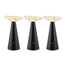 Modern European furniture - Clear Glass Accent Table Lamp - www.oroatrade.com