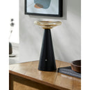 Modern European furniture - Clear Glass Accent Table Lamp - www.oroatrade.com