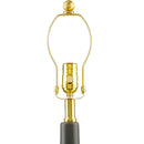 Modern European furniture - Tall Linen Shade Table Lamp - www.oroatrade.com