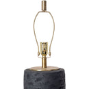 Contract furniture - Black Textured Base Table Lamp - www.oroatrade.com