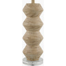 Modern European furniture -  Geometrical Base Linen Table Lamp - www.oroatrade.com
