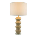 Modern European furniture -  Geometrical Base Linen Table Lamp - www.oroatrade.com