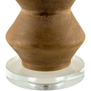 Modern European furniture -  Geometrical Base Linen Table Lamp - www.oroatrade.com