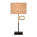 Modern European furniture - Twisted Iron Accent Table Lamp - www.oroatrade.com