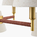 Modern European furniture - Fabric Shade 9-Light Chandelier - www.oroatrade.com