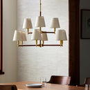 Modern European furniture - Fabric Shade 9-Light Chandelier - www.oroatrade.com