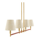 Contract furniture - Fabric Shade 4-Light Linear Chandelier - www.oroatrade.com