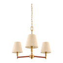 Modern European furniture - Gold Armed Chandelier - www.oroatrade.com