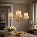 Modern European furniture - Gold Armed Chandelier - www.oroatrade.com
