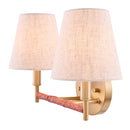 Contract furniture - Fabric Shade 2-Light Wall Lamp - www.oroatrade.com