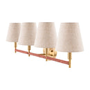 Contract furniture - Fabric Shade 4-Light Wall Lamp - www.oroatrade.com
